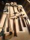 VTG LOT OF 10 CARPENTERS WOODWORKING TOOLS SAWS PLANES, Atkins, Great, HAMMERS