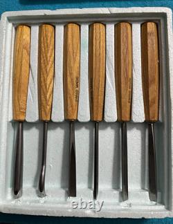 VTG Pfeil Swiss Made Wood Carving Tool Set -6 Pc Beginner Chisel Set NOS withBox