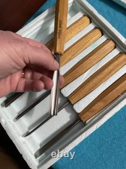 VTG Pfeil Swiss Made Wood Carving Tool Set -6 Pc Beginner Chisel Set NOS withBox