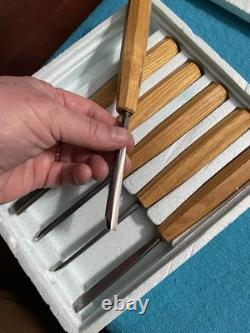 VTG Pfeil Swiss Made Wood Carving Tool Set -6 Pc Beginner Chisel Set NOS withBox VTG Pfeil Swiss Made Wood Carving Tool Set -6 Pc Beginner Chisel Set NOS withBox