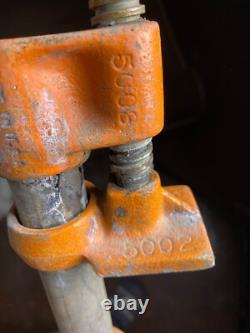VTG Pony/Jorgensen 60in Woodworking Cast Iron Pipe Clamps Made in USA