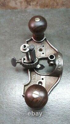 VTG. STANLEY NO. 71 ROUTER PLANE TOOL USA woodworking hand tool