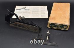 VTG Stanley 78 Rabbet Plane Woodworking Tool for Weatherstrip