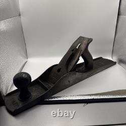 VTG Stanley Bailey No 6 Fore Planer Woodworking Tool 18 inc Corrugated