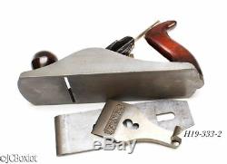 Very nice shape STANLEY TOOLS 4 1/2 woodworking plane USA cutter carpenter