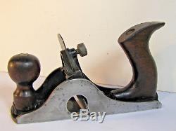 Viintage Stanley No 85 Woodworking Scraper Plane with Tilting Handles NICE