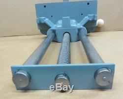 Vintage 10 Columbian 10R-2A Woodworking Under Bench Mount Vise USA 10 Jaws
