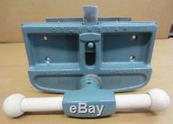 Vintage 10 Columbian 10R-2A Woodworking Under Bench Mount Vise USA 33lbs