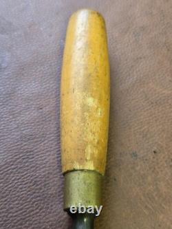 Vintage 2 Woodworking Chisel With Boxwood Handle