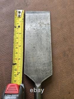 Vintage 2 Woodworking Chisel With Boxwood Handle