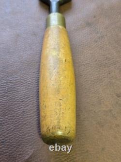 Vintage 2 Woodworking Chisel With Boxwood Handle
