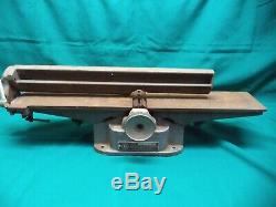 Vintage 4 Delta Milwaukee Homecraft Precision Jointer Rockwell Woodworking