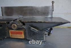 Vintage 4 J. D Wallace Workace Jointer Planer Woodworking Rare Antique Bench top