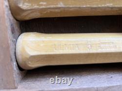 Vintage 6 pcs Ulmia W Germany Woodworking Chisels 14'' x2'