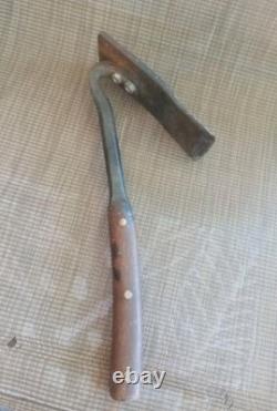 Vintage/Antique Adze Woodworking Tool 2.5 X 6.25 Blade 15.5 Handle