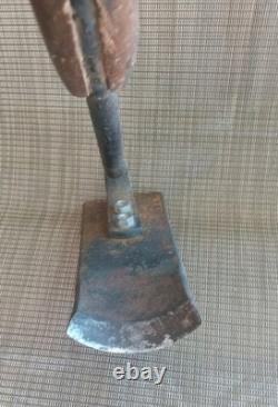 Vintage/Antique Adze Woodworking Tool 2.5 X 6.25 Blade 15.5 Handle