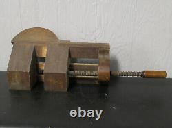 Vintage Antique Carpenter's Wood Clamp/vise/mitre Jack