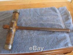 Vintage Antique Nautical 20 Oak Shipwrights Caulking Mallet Woodworking Tool