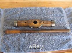 Vintage Antique Nautical 20 Oak Shipwrights Caulking Mallet Woodworking Tool