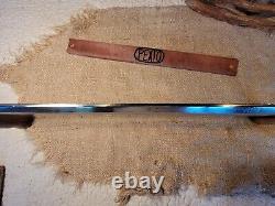 Vintage Antique PEXTO Draw Knife Large 14 Barnwood Handles EXC