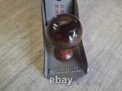 Vintage Antique Stanley 1105 Four Square Wood Hand Plane Woodworking Tool