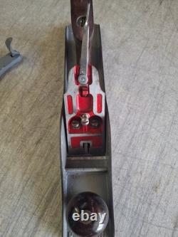 Vintage Antique Stanley 1105 Four Square Wood Hand Plane Woodworking Tool