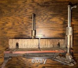 Vintage Antique Stanley No. 242 Cast Iron Mitre Box