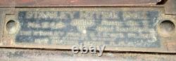 Vintage Antique Stanley No. 242 Cast Iron Mitre Box