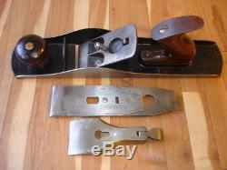 Vintage Antique Stanley No 5 Pre Lateral Plane Type 4 Woodworking Tool USA Made