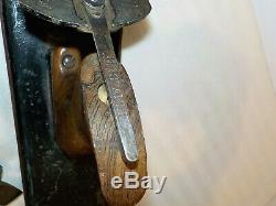 Vintage Antique Stanley No 8 Smooth Bottom Woodworking Plane