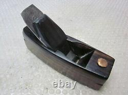 Vintage Antique Wood Shipwrights Rosewood Block Profile Woodworking Plane Tools