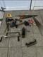 Vintage Antique Woodworking Tool Lot- Disston, Palmgren, Sargent, plane, drill, saw