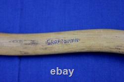 Vintage Axe Craftsman Small Camp Boys Cruiser Hatchet Tool Woodwork Collectible