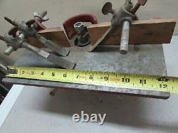 Vintage Belt Drive Woodworking Router Shaper Cast Iron Table Redford Specialties