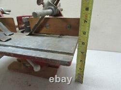 Vintage Belt Drive Woodworking Router Shaper Cast Iron Table Redford Specialties