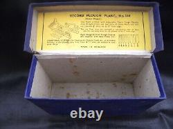 Vintage Boxed Record No 044 Plough Plane (716)