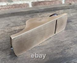 Vintage Brass & Rosewood Chariot Plane Woodworking Old Tool