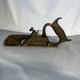 Vintage Brass Wood Working Plane Prototype Patented Date On Cutter Nov 18 1884