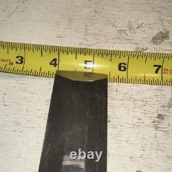 Vintage Buck Bros England 1-1/2Crank Neck Paring Chisel Wood Working Tool