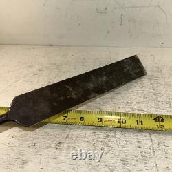 Vintage Buck Bros England 1-1/2Crank Neck Paring Chisel Wood Working Tool