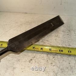 Vintage Buck Bros England 1-1/2Crank Neck Paring Chisel Wood Working Tool