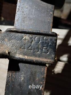 Vintage C. T. Co. 72 Ft Bar Clamp Heavy Duty Woodworking Tool Red Handle