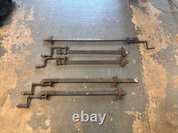Vintage C. T. Co, E. C. Stearns, & Wetzler Bar Clamps Early 1940s Woodworking