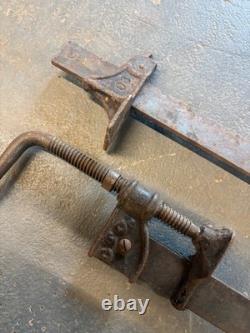 Vintage C. T. Co, E. C. Stearns, & Wetzler Bar Clamps Early 1940s Woodworking