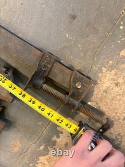 Vintage C. T. Co, E. C. Stearns, & Wetzler Bar Clamps Early 1940s Woodworking