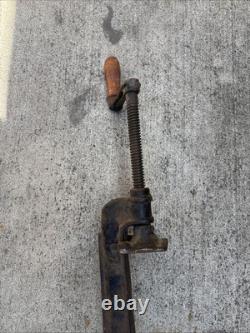 Vintage CT. CO 62 Hargrave Cincinnati Bar Clamp Wood Working Clamp