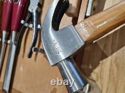 Vintage Carpentry/Woodworking Tools in Case with Brades Hammer & Stanley Yankee
