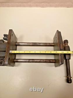 Vintage Columbian 7-RD under-bench woodworker's vise (Made in USA)