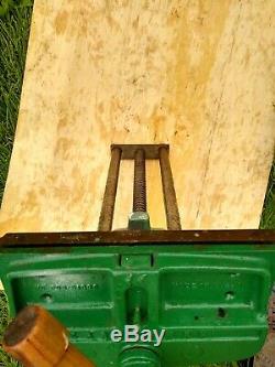 Vintage Craftsman 10 Woodworking Bench Vise 506-51890 Quick Release USA 1960's