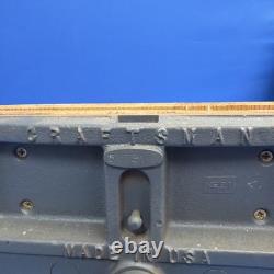 Vintage Craftsman 51781 10 Quick Release Woodworking Bench Vise USA 10R-2A